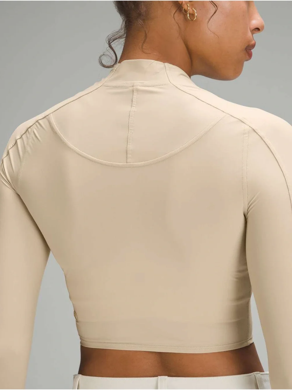 Lululemon Tight-Fit Long-Sleeve Shirt in Trench